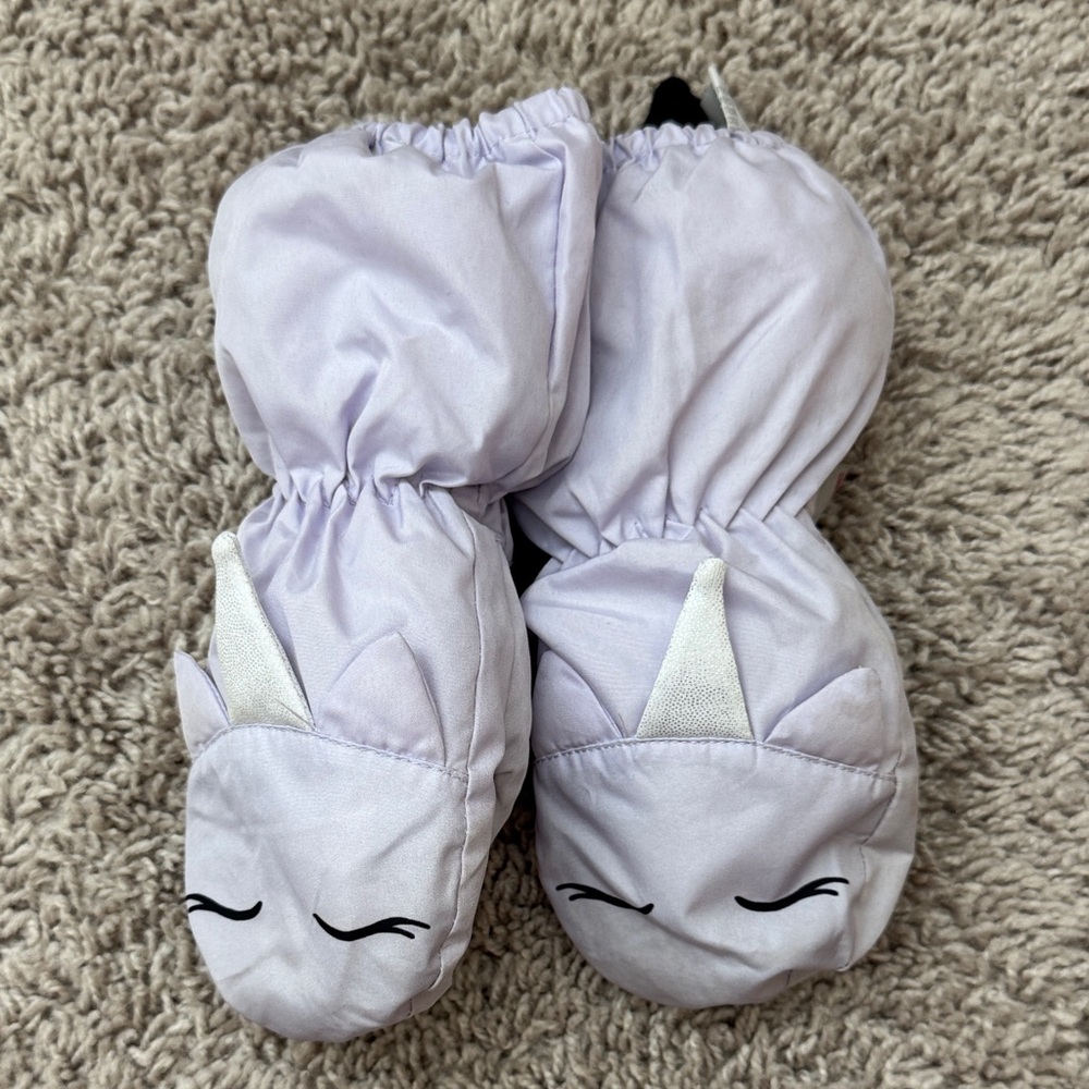 3M Thinsulate Gray and Black Mittens